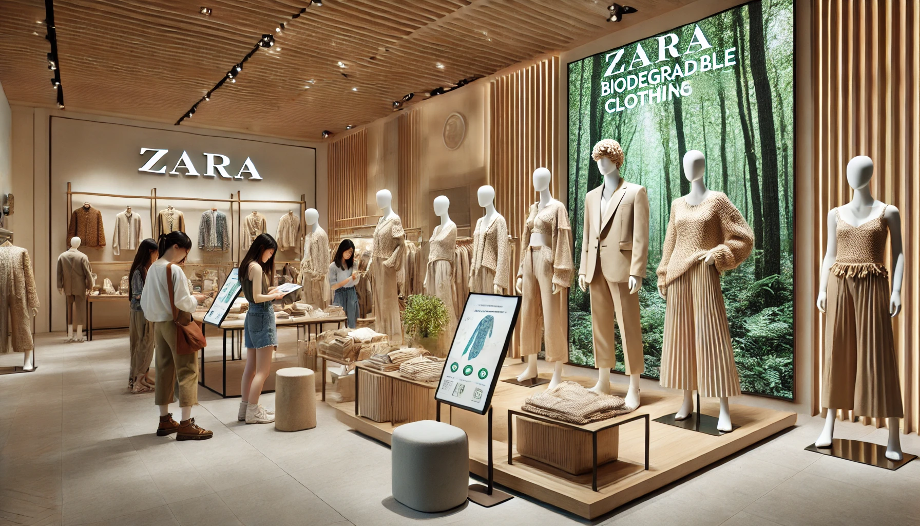 Spain’s Zara Launches World’s First Biodegradable Clothing Line
